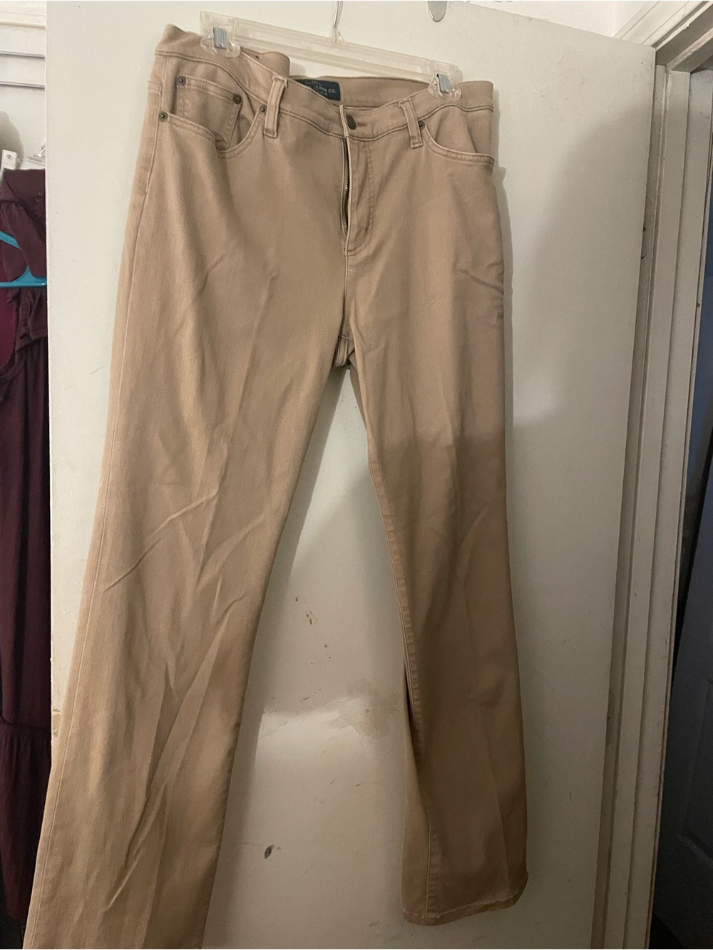 Classic Women's Straight-Leg  Ralph Lauren Jeans in Tan